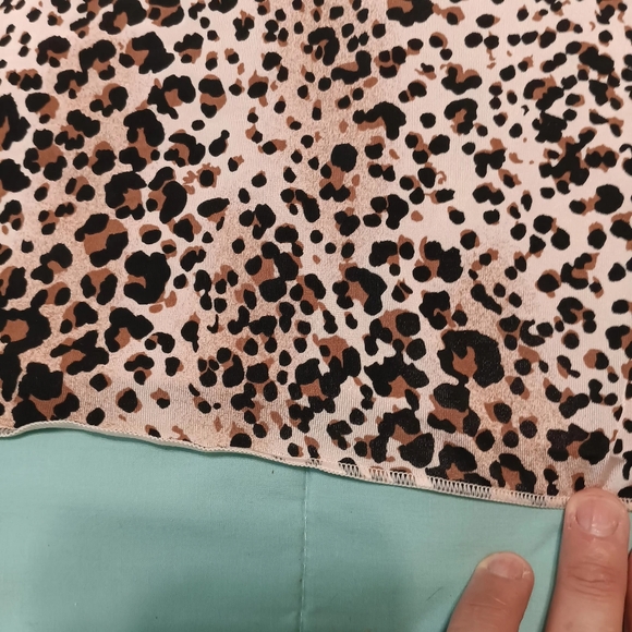 Jockey Sz Medium Leopard Print Buttery Soft Touch Women Camisole - Picture 3 of 10